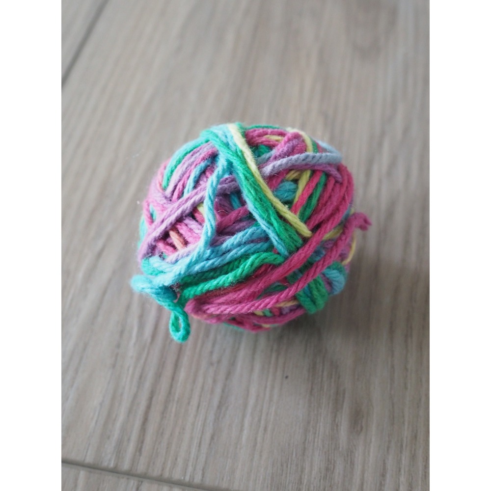 Lily Sugar n Cream Multicolor Cotton Yarn Partial Rolls Craft Scrap Lot Good - Picture 10 of 16